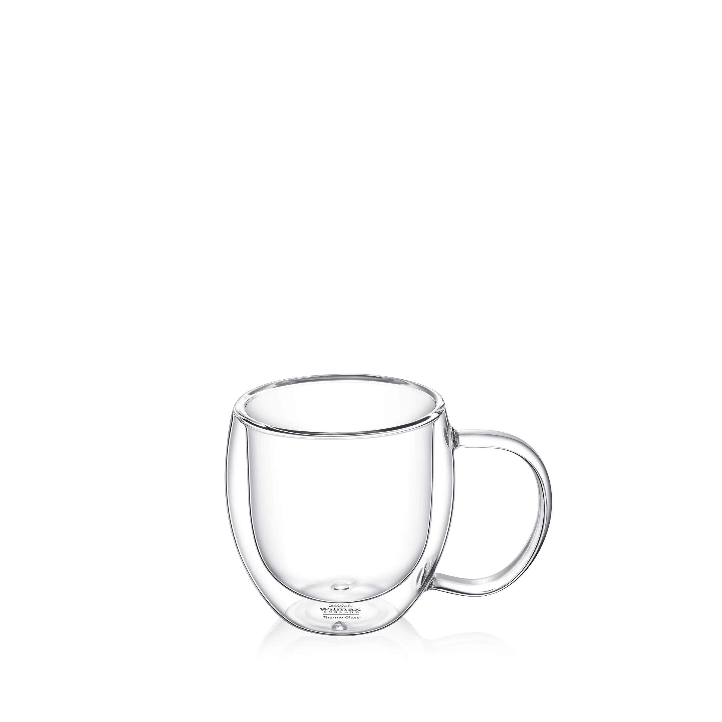 Wilmax Doppelwandige Tasse 200 ml 6er-Set Transparent