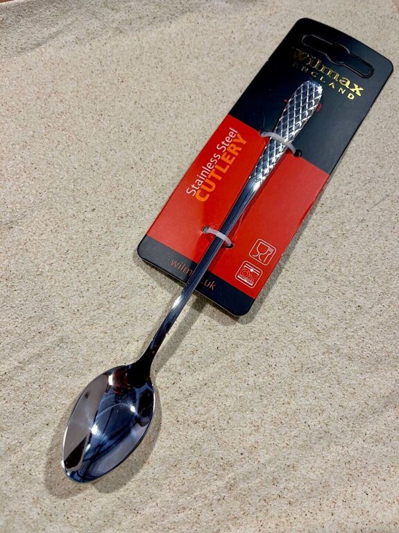 Wilmax Longdrinklöffel 19,5 cm Silber aus Edelstahl