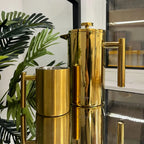 Wilmax Doppelwandige French Press 1000 ml Gold aus Edelstahl