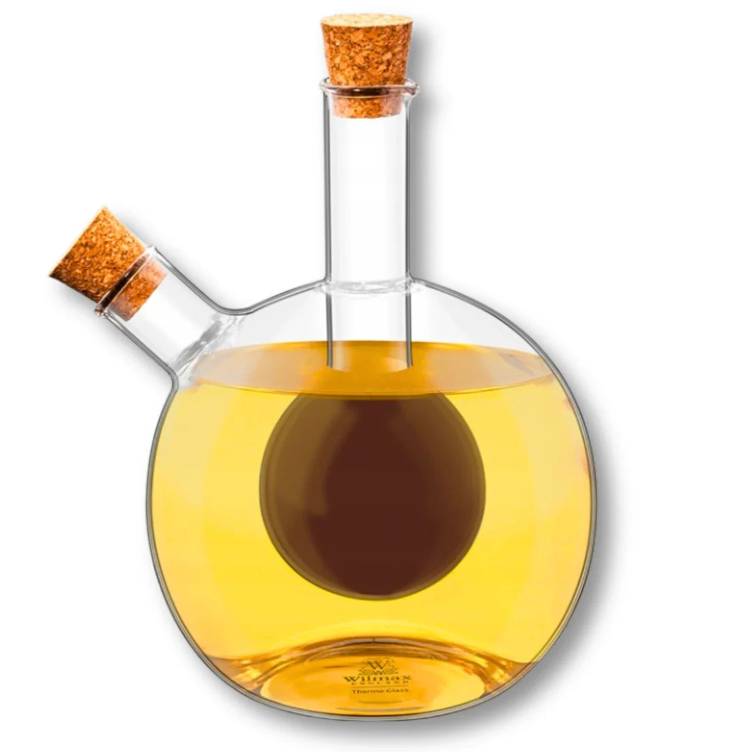 Wilmax Öl- und Essigflasche 300/60 ml Transparent aus Glas