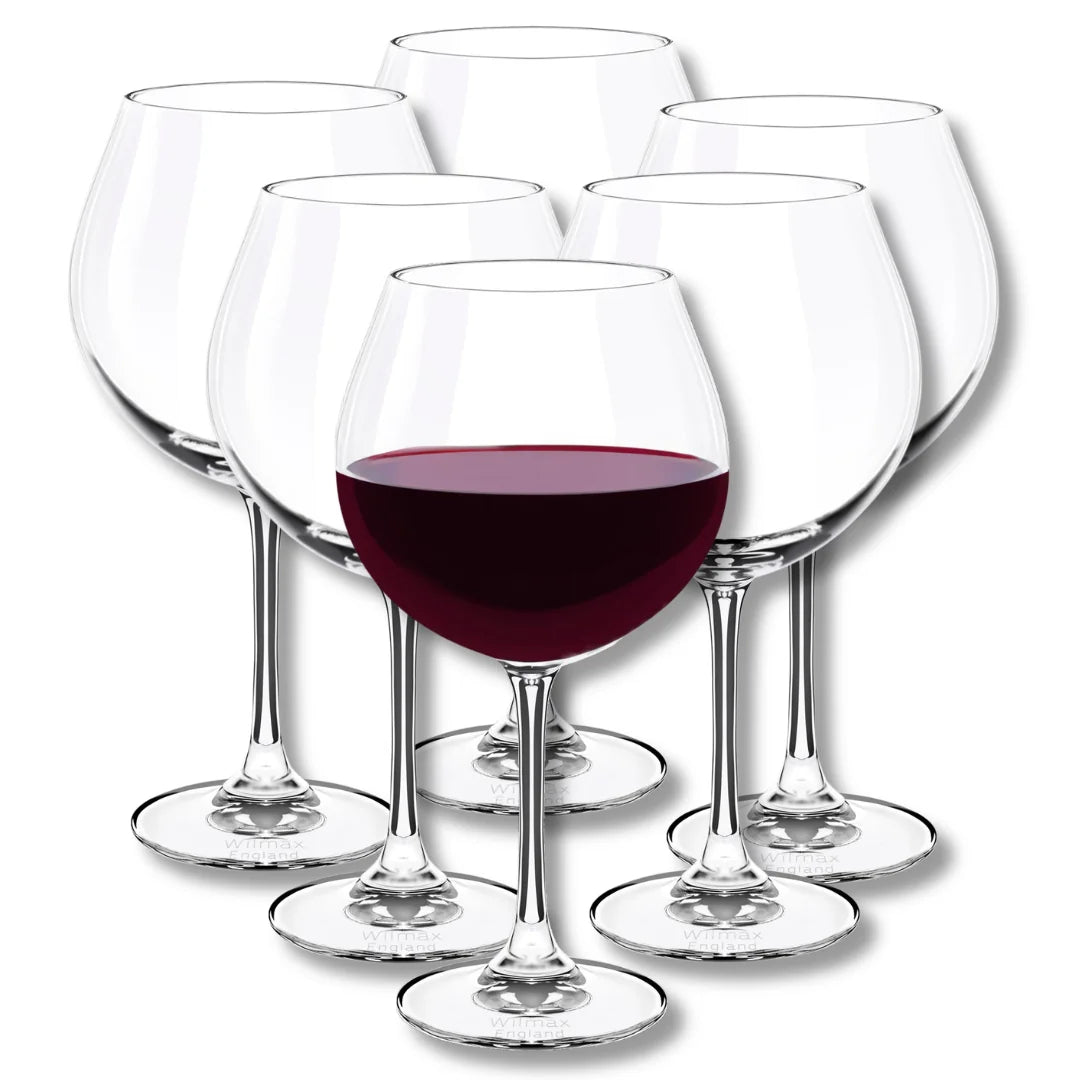 Wilmax Weinglas 800 ml 6er-Set Transparent aus Wilmax Crystalline-Serie