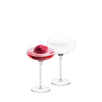 Wilmax Champagnerschale 300 ml 2er-Set Transparent aus Wilmax Crystalline-Serie