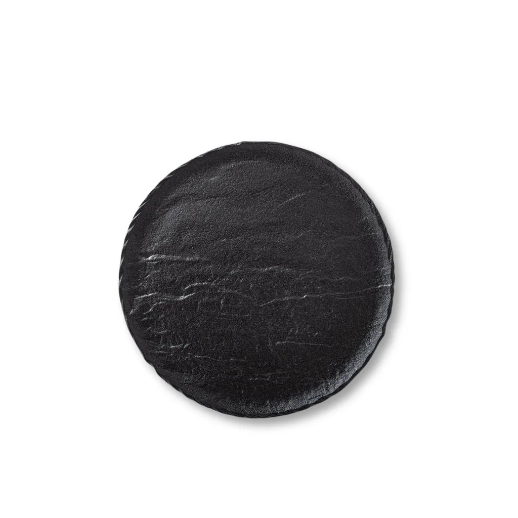 Wilmax Teller 18 cm Schwarz aus Porzellan