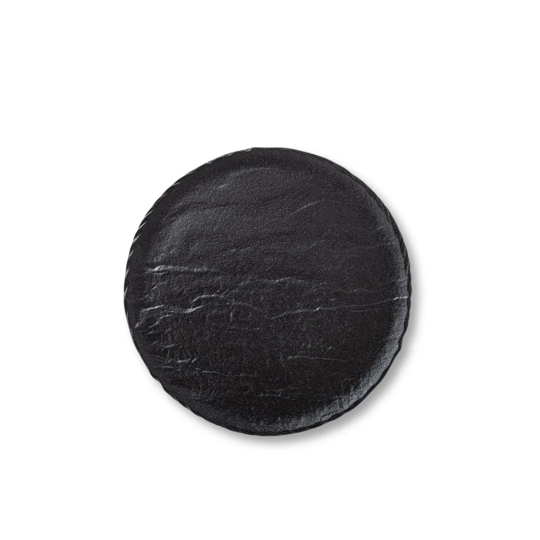 Wilmax Teller 18 cm Schwarz aus Porzellan
