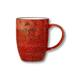 Wilmax Becher 460 ml Rot aus Porzellan