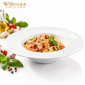 Wilmax Tiefer Teller 22,5 cm 400 ml Weiß aus Porzellan