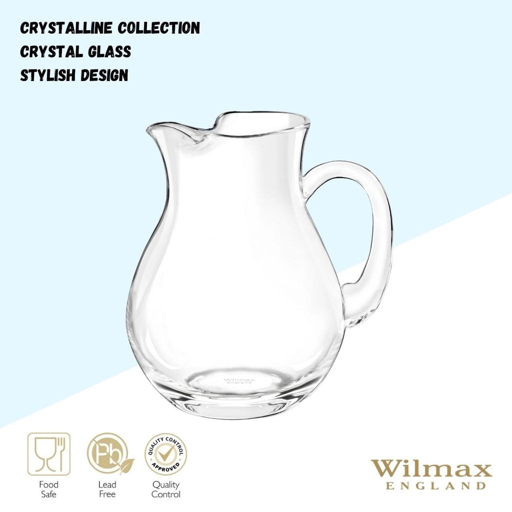 Wilmax Krug 1000 ml Kristallglas Transparent WL-888370/1C