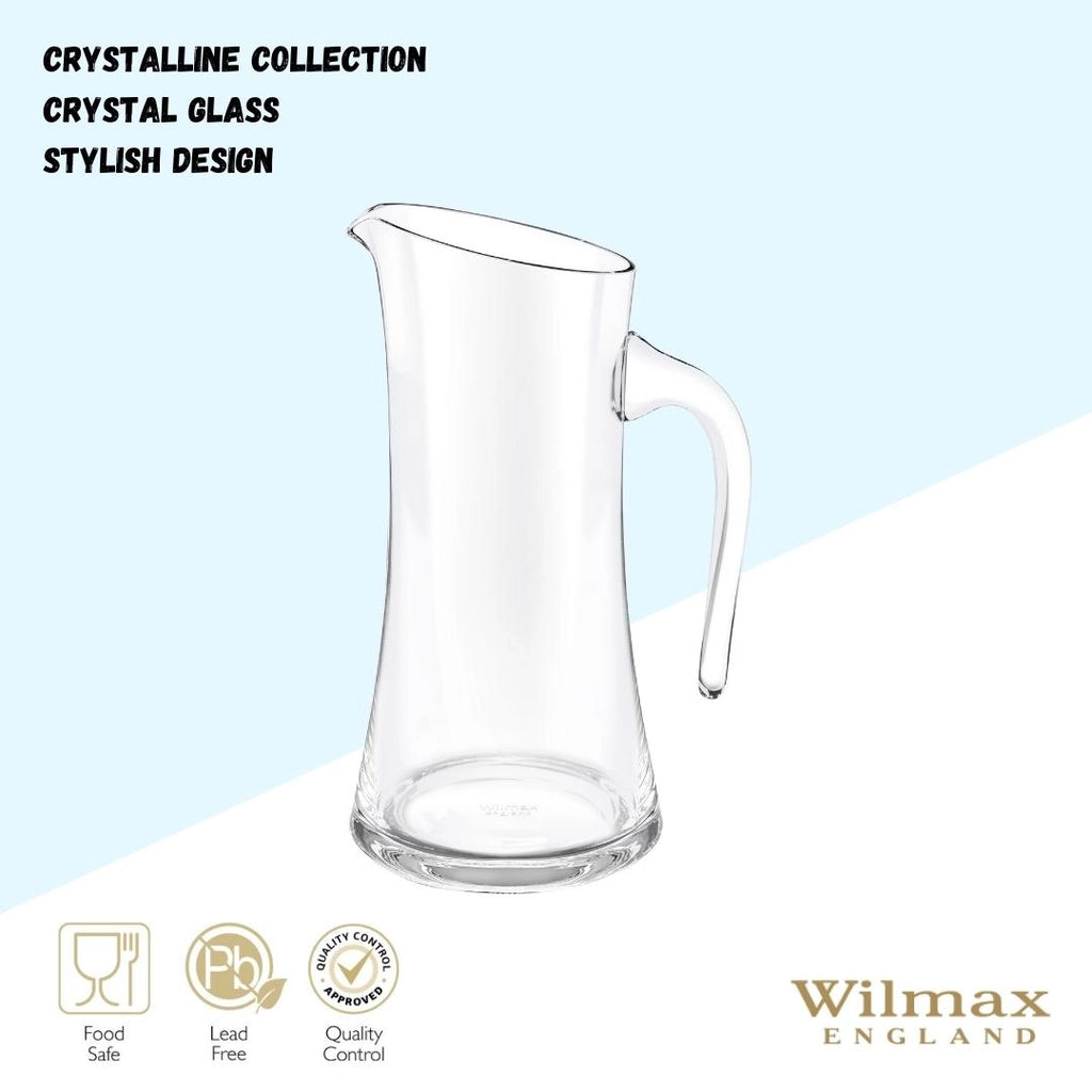 Wilmax Karaffe 1500 ml Kristallglas Transparent WL-888313/1C