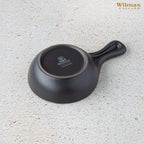 Wilmax Backform mit Griff 24 x 15 cm 500 ml 2er Set Schwarz WL-661139/A2