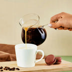 Wilmax Tasse 280 ml 6er-Set Weiß aus Porzellan