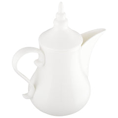 Wilmax WL-994040/1C Porzellan Kaffeekanne im arabischen Stil, 1000mL Kapazität