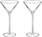 Wilmax Martiniglas 200 ml Kristallglas Transparent 2er Set WL-888106/2C