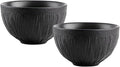 Wilmax Schüssel Lotus Schwarz 1000 ml 2er Set WL-664117/A2