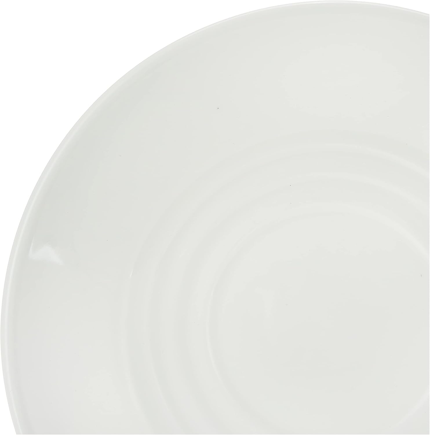 Wilmax WL-993004/2C Porzellan Teetassen- und Untertassen-Set, Weiss, 180mL Kapazität, 2 Stück