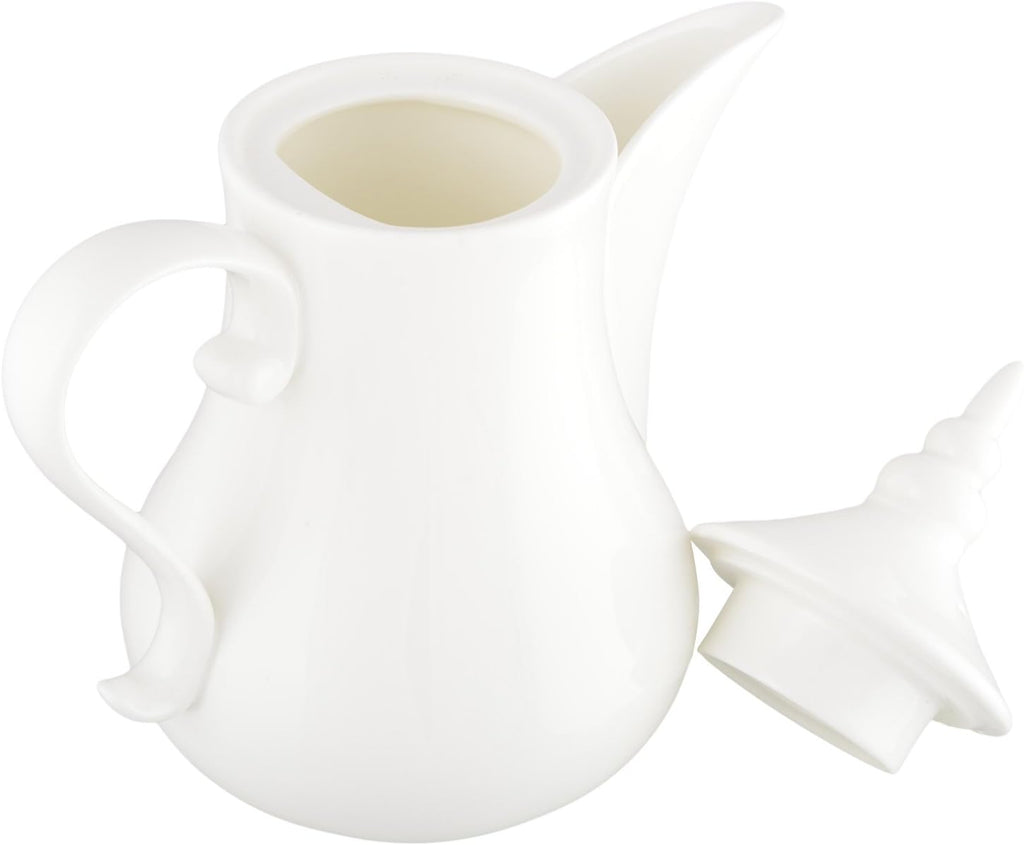 Wilmax Arabische Kaffeekanne 1000 ml Weiß Porzellan WL-994040/1C