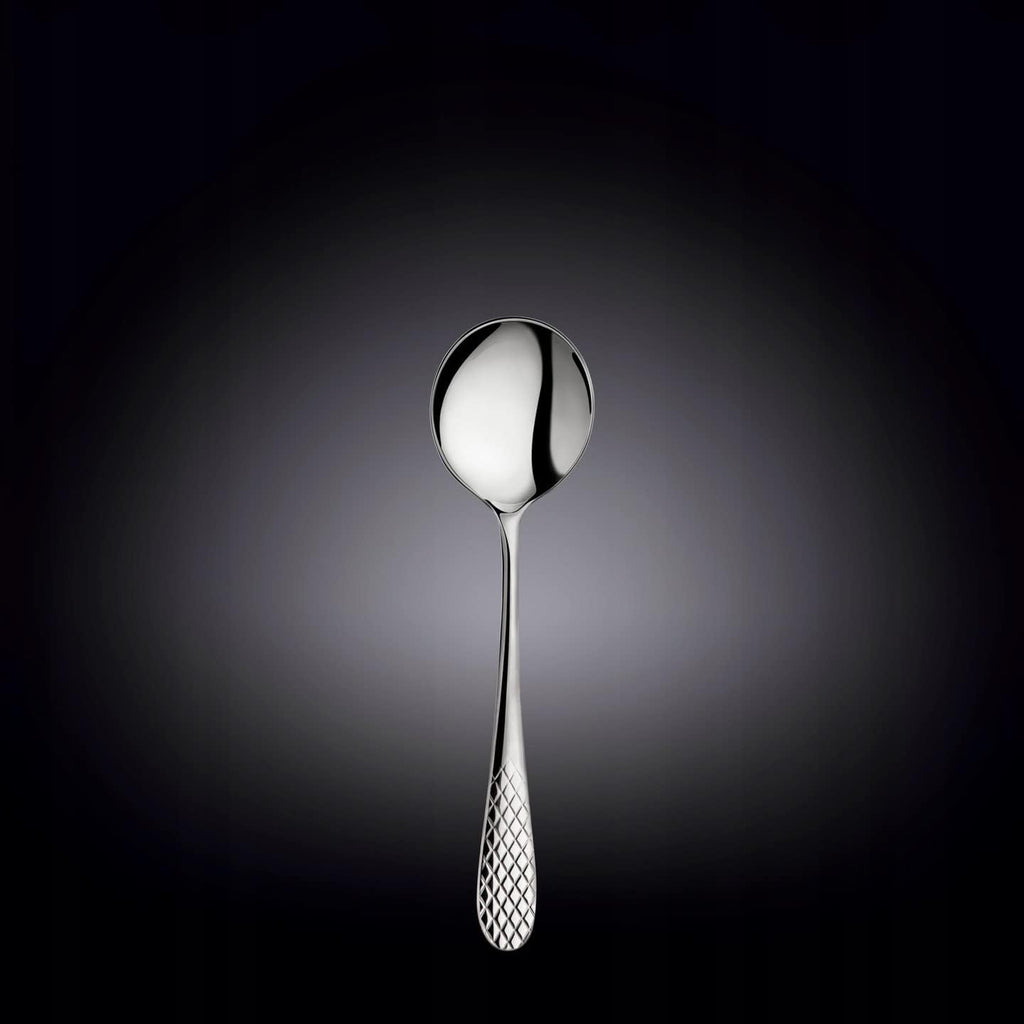 Wilmax Suppenlöffel 18 cm Edelstahl 2er Set WL-999220/2B
