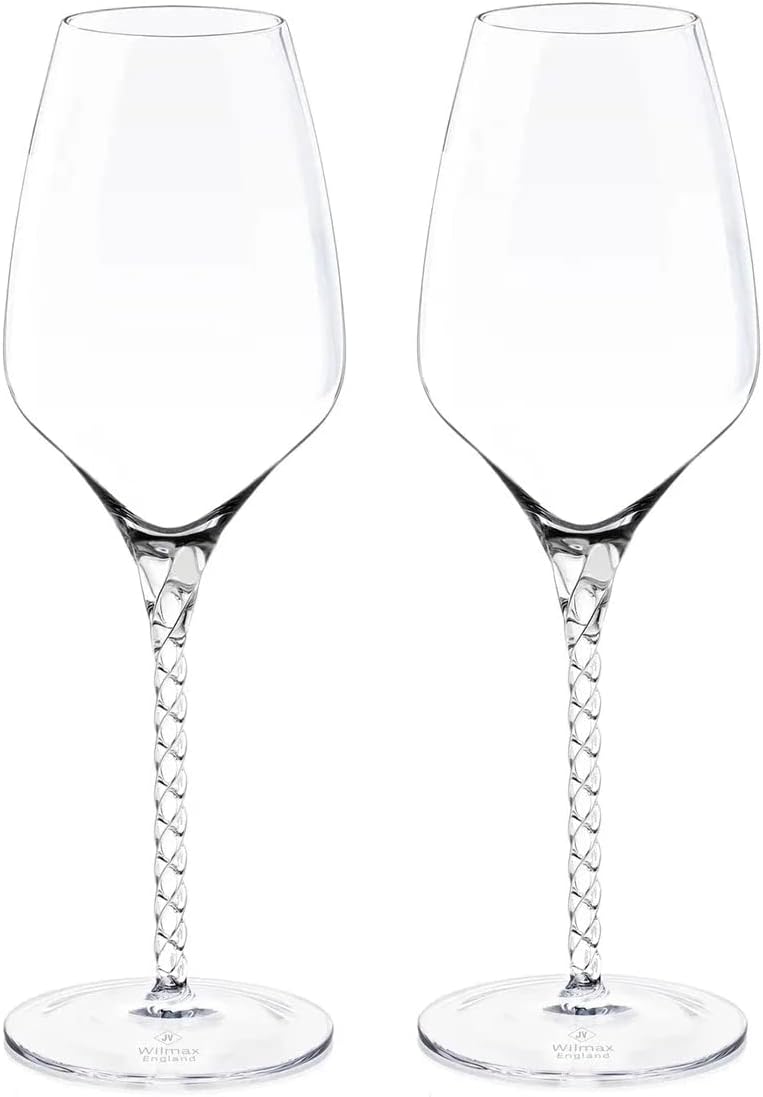 Wilmax Weinglas Set 600 ml, 2-teilig aus Glas-Kristallin – WL-888101/2C