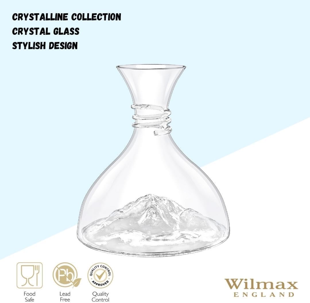 Wilmax Dekanter 1500 ml Kristallglas Transparent WL-888368/1C