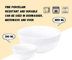 Wilmax Porcelain Bowl Set, 7 Pieces – WL-880104/7C