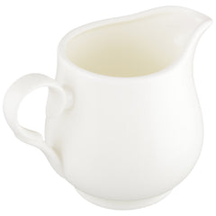 Wilmax WL-995020/1C Porzellan Milchkännchen, Weiss, 300mL Kapazität