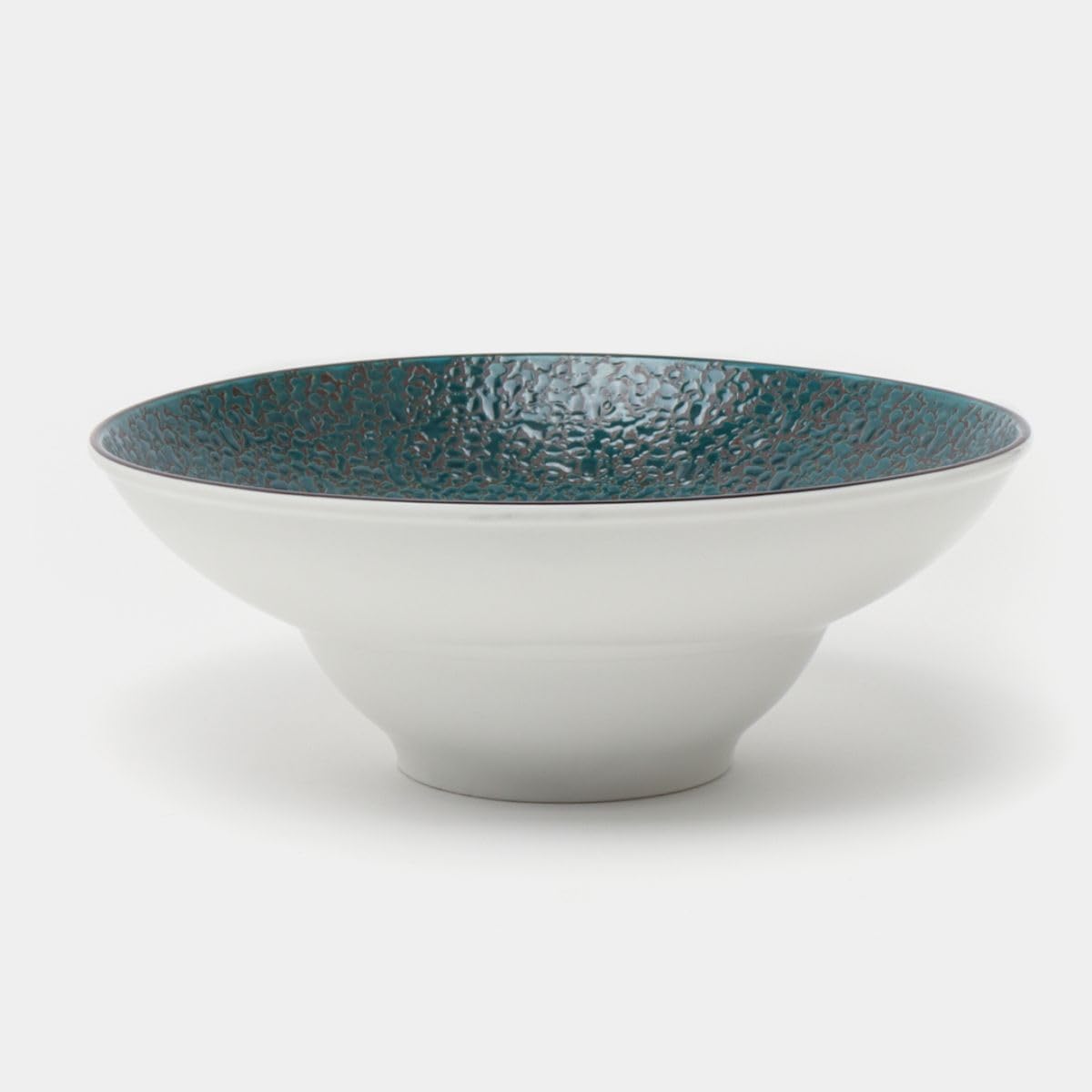 Wilmax Tiefer Teller 22,5 cm 1100 ml Grün aus Porzellan
