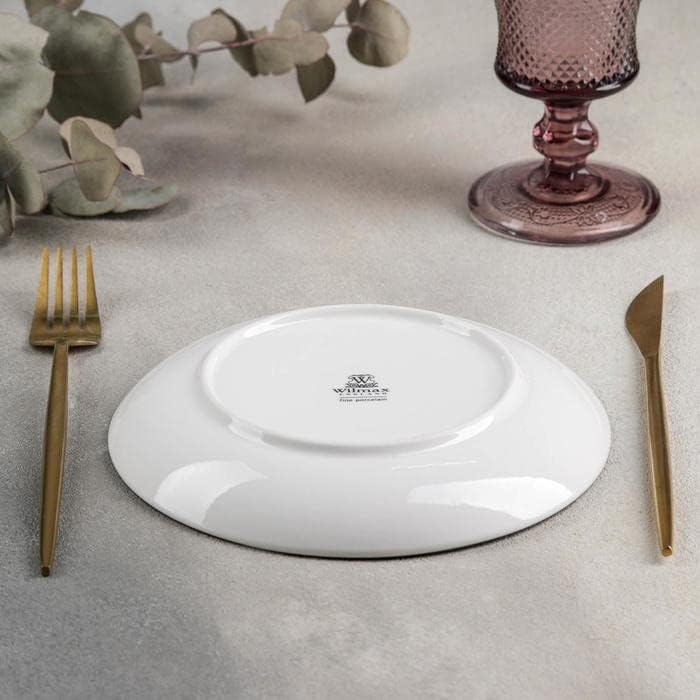Wilmax Teller 18 cm Pistazie Porzellan 6er Set WL-668111/A6