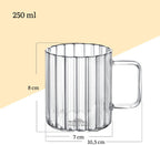 Wilmax Thermoglas Tasse 250 ml 6er Set WL-888615/A6