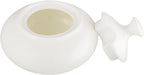 Wilmax Zuckerdose mit Deckel 250 ml Weiß Porzellan WL-995021/A