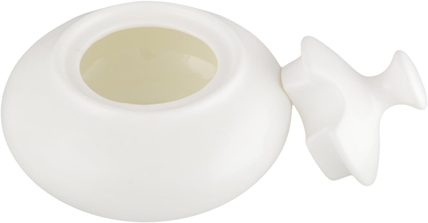 Wilmax Zuckerdose mit Deckel 250 ml Weiß Porzellan WL-995021/A