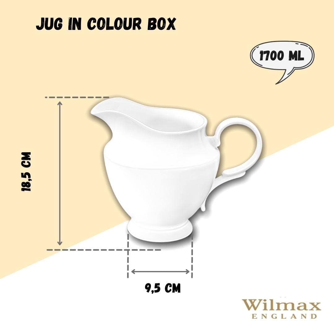 Wilmax Porzellankrug 1,7 l Weiß WL-995031/1C