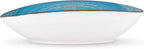 Wilmax Schale oval 30 cm Blau Porzellan WL-669641/A