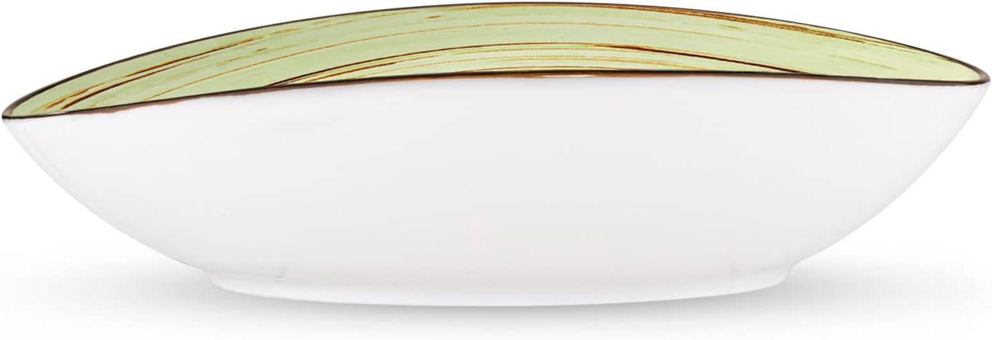 Wilmax Porzellanschüssel Oval 25 cm Pistazienfarben WL-669140/A