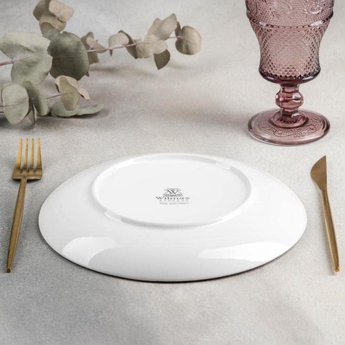 Wilmax Teller 18 cm Blau Porzellan 6er Set WL-668611/A6
