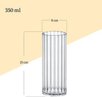 Wilmax Glas 350 ml Borosilikatglas 6er Set WL-888626/A6