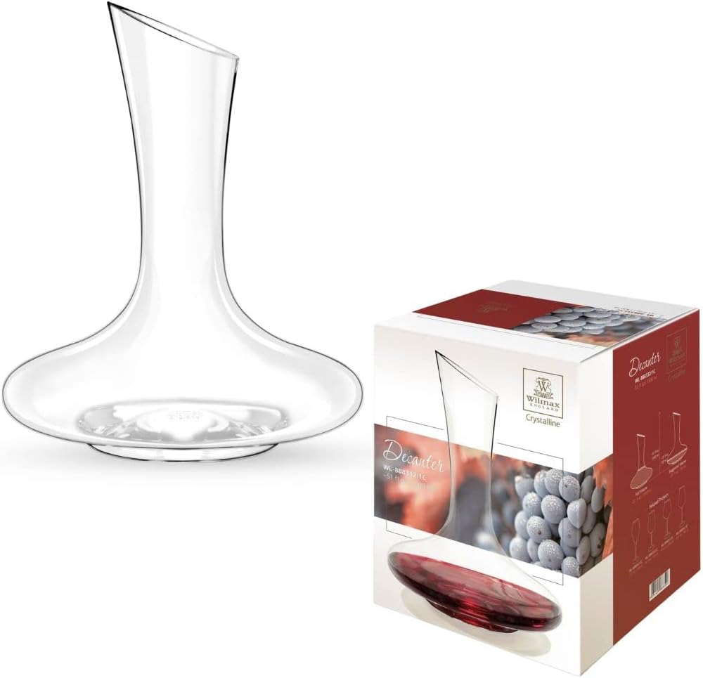 Wilmax Weindekanter 1500 ml Transparent aus Wilmax Crystalline-Serie