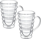 Wilmax Doppelwandglas Becher 300 ml 2er Set WL-888424/A2