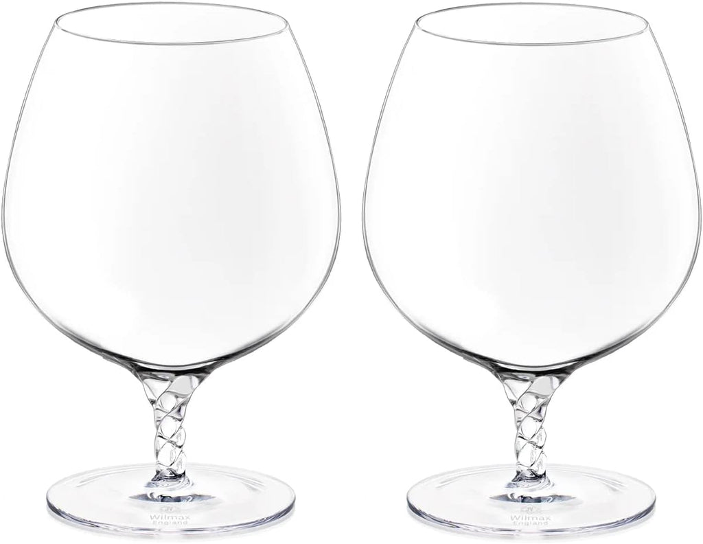 Wilmax Cognacglas 550 ml Crystalline-Serie Transparent 2er Set WL-888108/2C