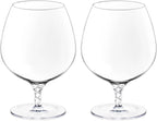 Wilmax Cognacglas 550 ml Crystalline-Serie Transparent 2er Set WL-888108/2C