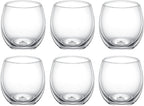 Wilmax Thermoglas 530 ml 6er-Set Transparent aus Borosilikatglas