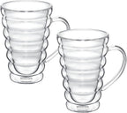 Wilmax Doppelwandglas Becher 250 ml 2er Set WL-888423/A2