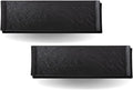 Wilmax Servierplatte 30 x 9.5 cm 2er Set SlateStone Schwarz WL-661102/A2