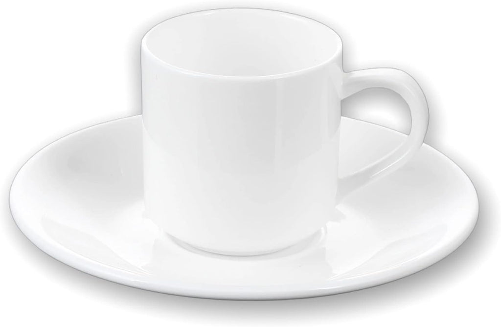 Wilmax Espressotassen mit Untertassen 2er Set 90 ml WL-993007/2C