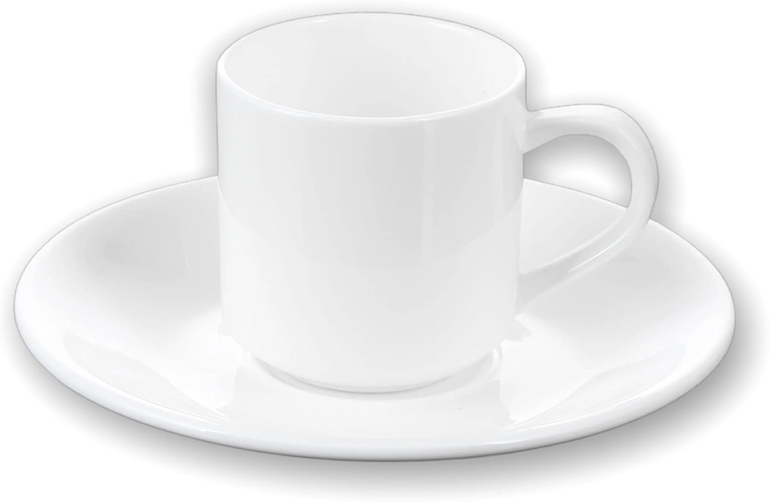 Wilmax Espressotassen mit Untertassen 2er Set 90 ml WL-993007/2C