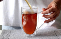 Wilmax Servierset Bambus-Teller &Teeglas(500 ml) WL-771126/A-WL-888742/A