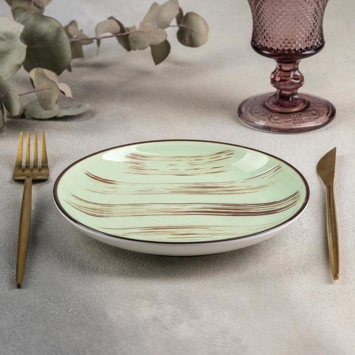 Wilmax round dessert plates 6-piece, 18 cm, ColorBoom collection WL-668111/A6