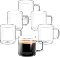 Wilmax Kaffeetasse 400 ml Borosilikatglas 6er Set WL-888607/A6