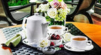 Wilmax Mehrzweck-Untertasse 14 cm Weiß aus Porzellan