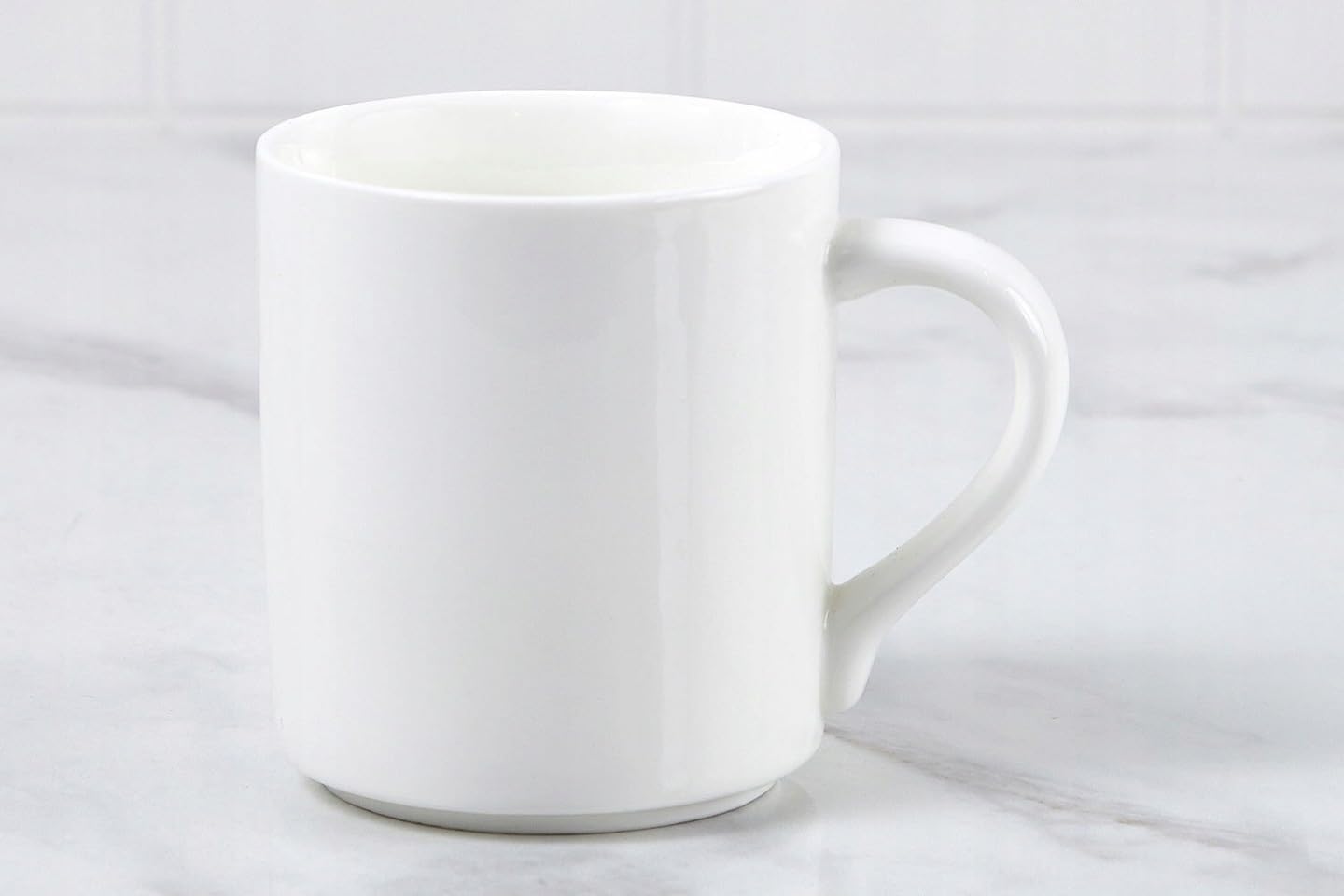 Wilmax Tassen Set 320 ml, 6-teilig, aus Porzellan – WL-993040/A6