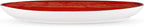 Wilmax Servierplatte 33x24,5 cm Rot Porzellan WL-668242/A