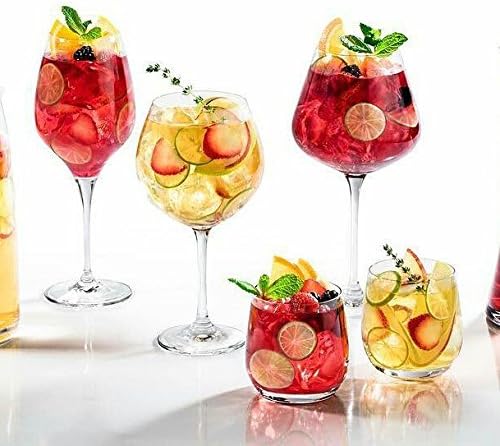 Wilmax Cognacglas 410 ml Kristallglas Transparent 6er Set WL-888025/6A